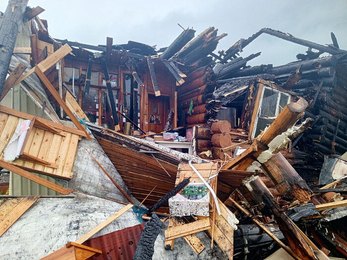 На острове Шикотан сгорел храм в честь святого благоверного князя Даниила Московского