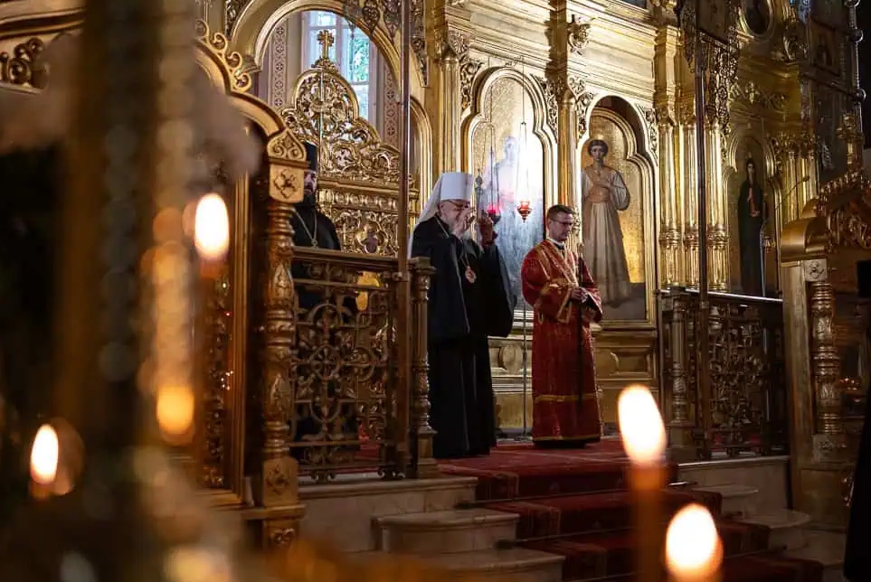 Праздник Крестовоздвижения в столичном соборе