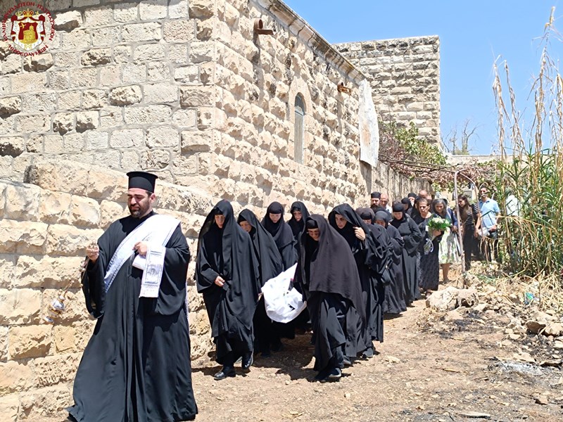 ОТПЕВАНИЕ БЛАЖЕННОЙ МОНАХИНИ ЕВПРАКСИИ, ИГУМЕНЬИ МОНАСТЫРЯ МАРФЫ И МАРИИ В ВИФАНИИ