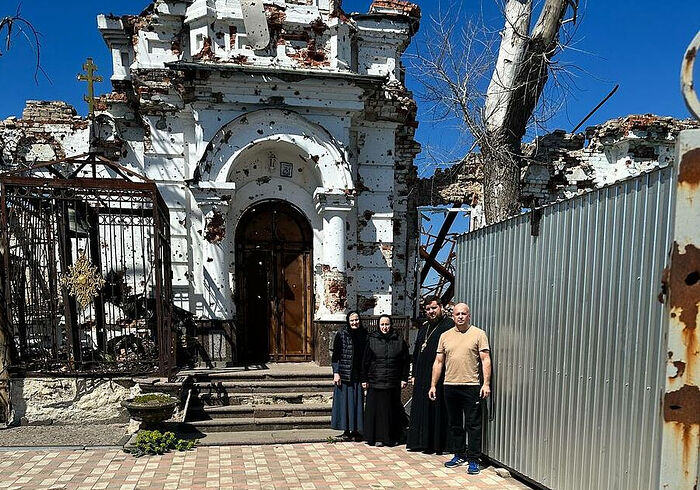 Восстановление монашеской жизни в Павловке в преддверии Светлого Христова Воскресения‎‎