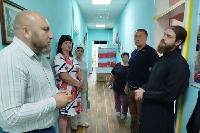 Состоялась встреча директора Патриаршей гуманитарной миссии с главой Грайворонского района Белгородской области