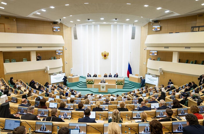 Святейший Патриарх Кирилл принял участие в XIV Рождественских Парламентских встречах в Совете Федерации