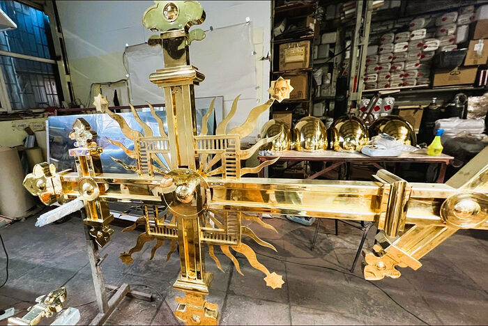 Кресты для Русско-Сербского храма доставлены в Баня-Луку