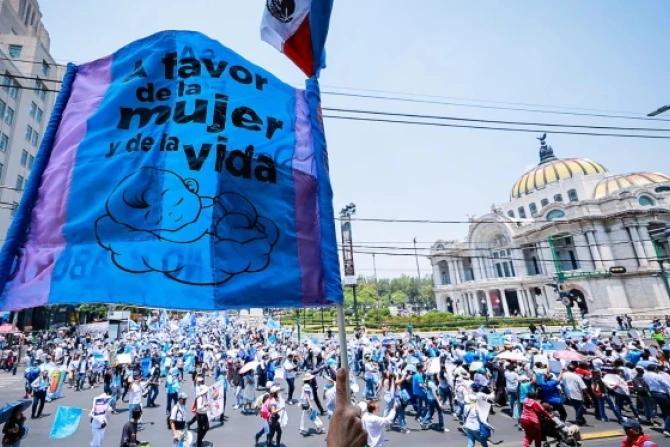 Тысячи людей вышли на марш за жизнь в Мехико