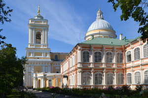 Santissima Trinità Alexander Nevsky Lavra. San Pietroburgo.