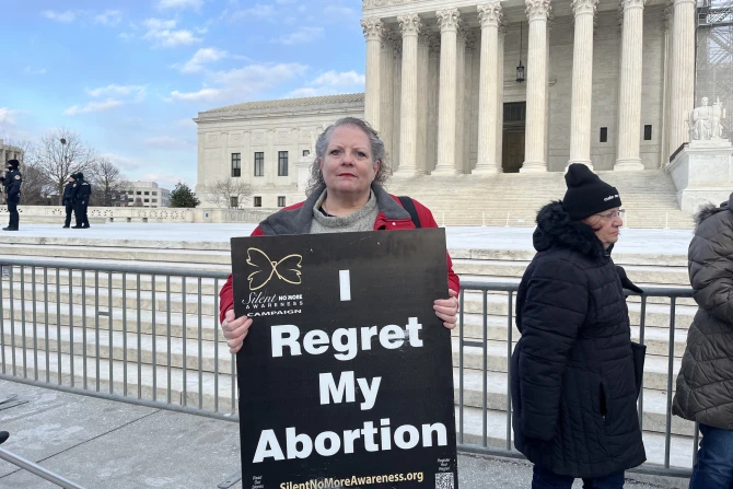 Женщины, сожалеющие об абортах, выступают на Марше за жизнь