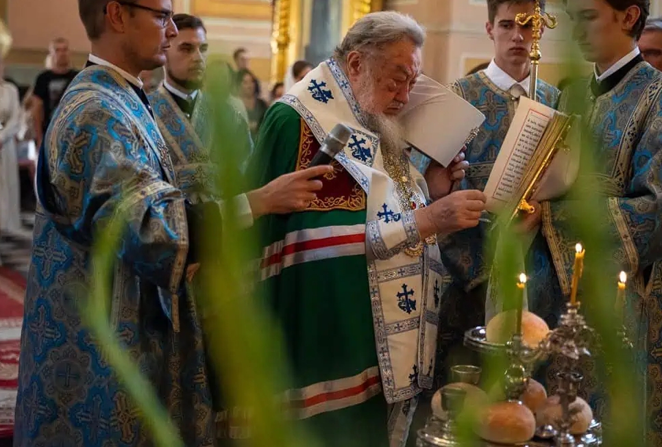 Праздник Успения Богородицы в столичном соборе