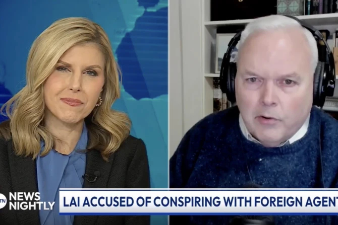 Крестный отец Джимми Лая оценивает судебный процесс: "Он настоящий борец за свободу".