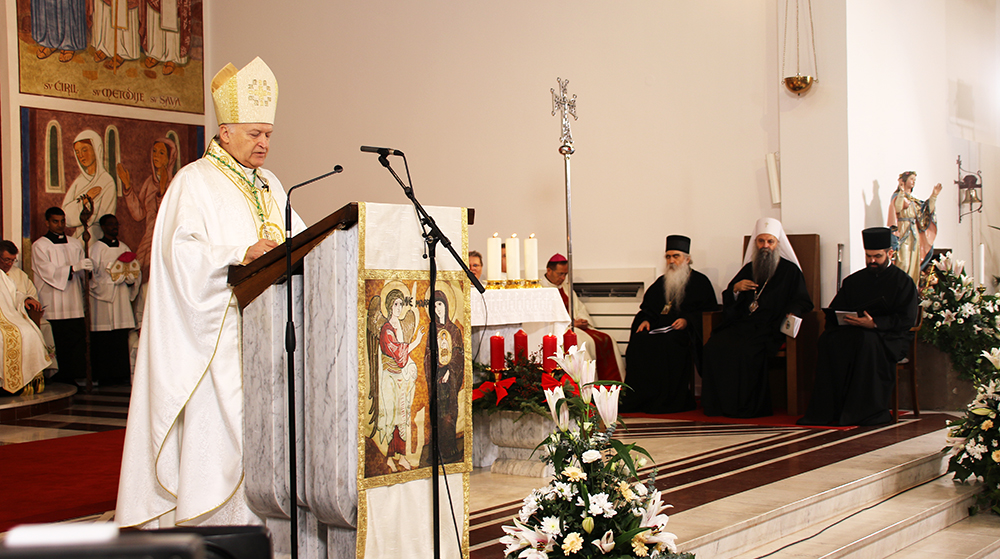 Патриарх Порфирий направил поздравительное послание архиепископу Немету