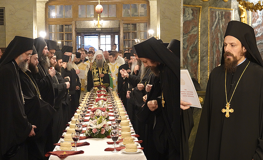 Рукоположение архимандрита Паисия во епископа Диоклия, викария митрополита Черногорского и Приморского.