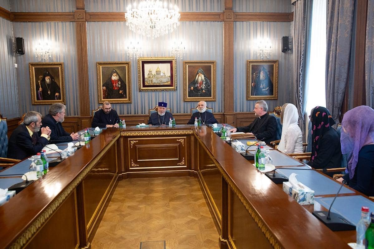 Католикос Всех Армян принял членов общественной организации &quot;Датско-армянская благотворительная миссия&quot;