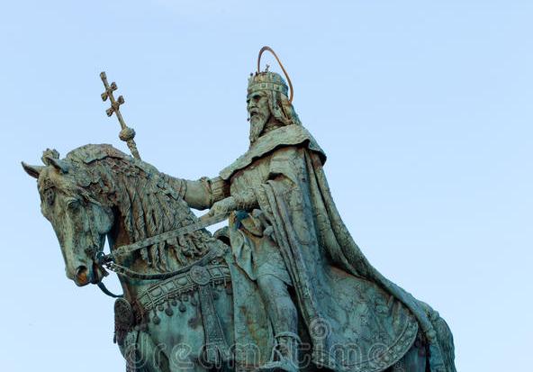 Szent István szobor: памятник святому Иштвану I в Будапеште