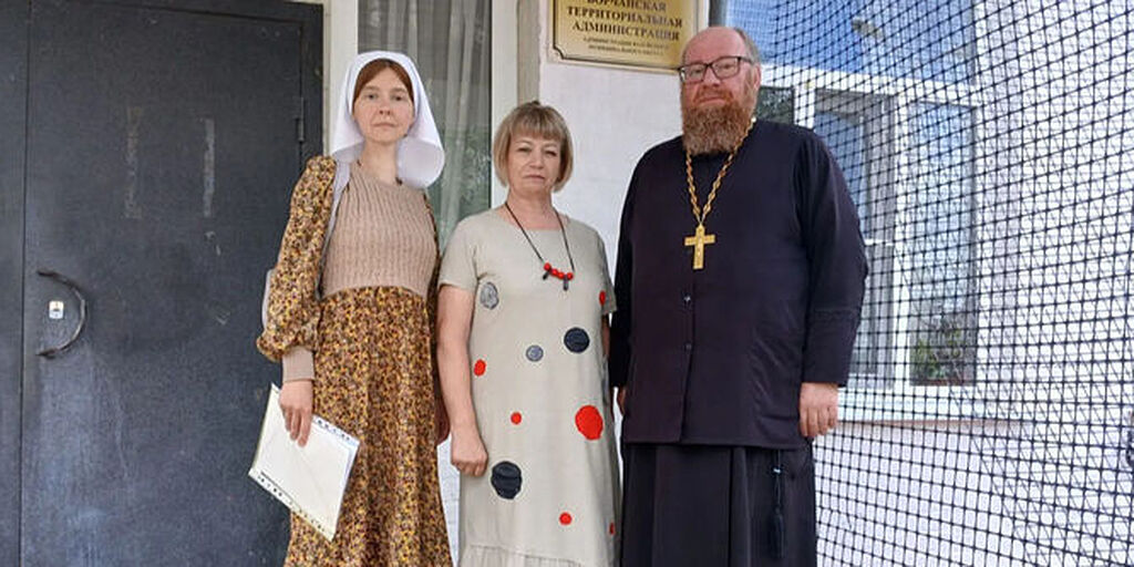 Патриаршая гуманитарная миссия передала гуманитарную помощь жителям Валуйского района Белгородской области