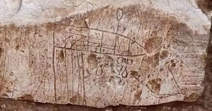 Израильские археологи обнаружили 1500-летнюю церковь с рисунками, сделанными христианскими паломниками