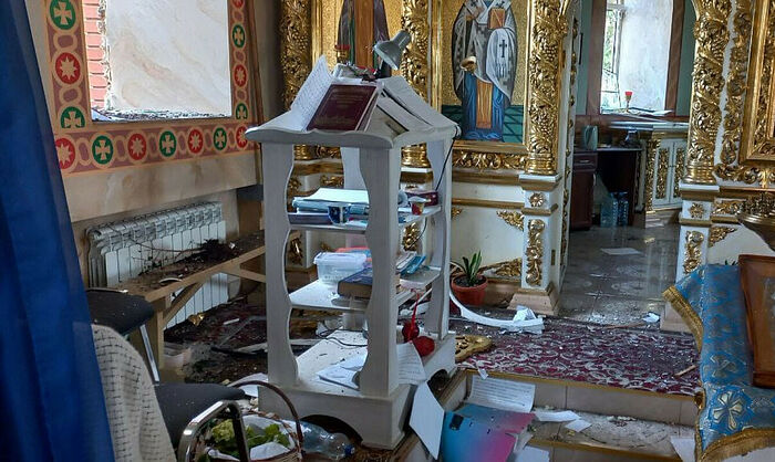 В Щебекинском районе храм атакован дроном