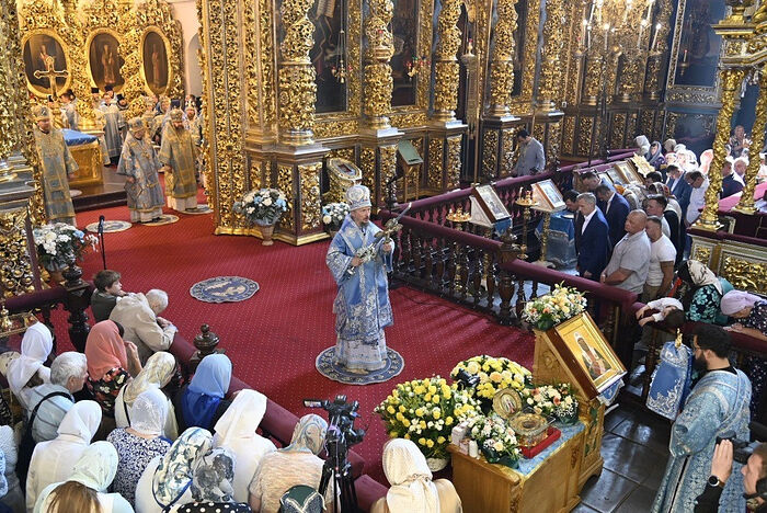 В Смоленске прошли торжества в честь Смоленской иконы Божией Матери «Одигитрия»
