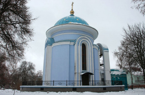 Iglesia del Icono de la Madre de Dios &quot;Recuperación de los Perdidos&quot; en el Parque Memorial