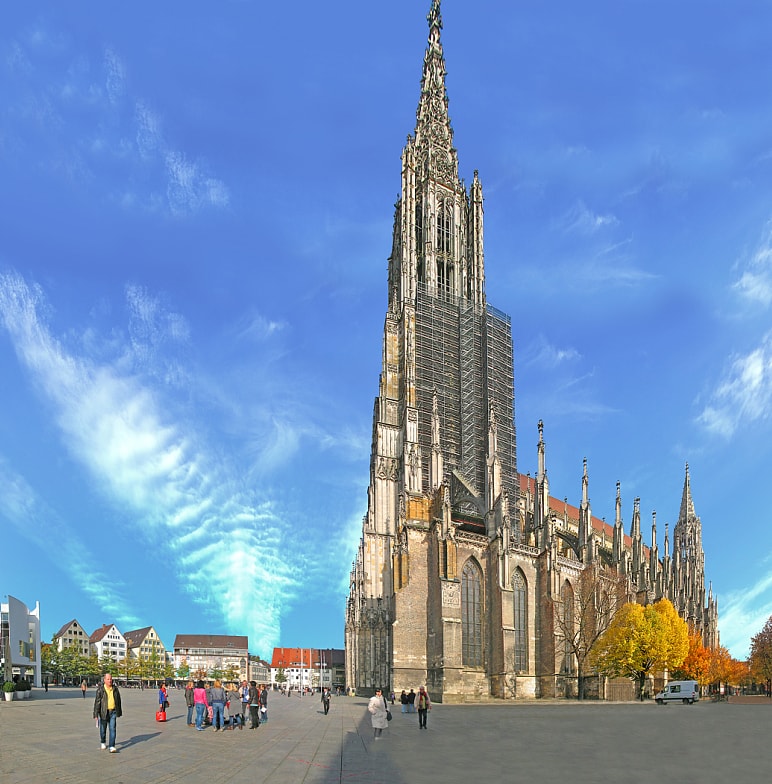 Ulm Cathedral (Ulmer Munster) in Germany