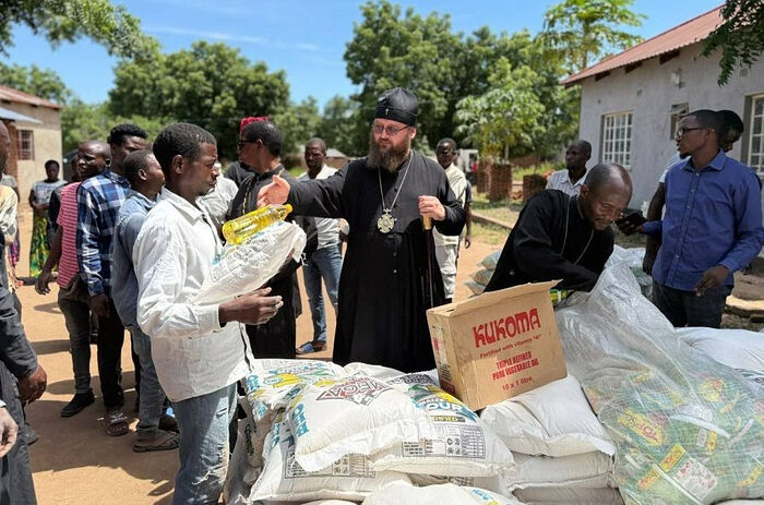 Русская Православная Церковь передала 46 тонн гуманитарной помощи для голодающих жителей Малави