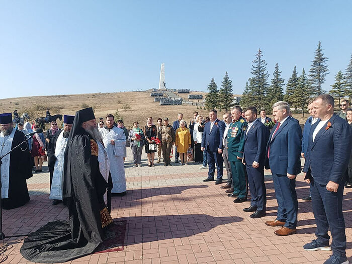 В Донецкой епархии молитвенно отметили 82-ю годовщину освобождения Донбасса от немецко-фашистских захватчиков