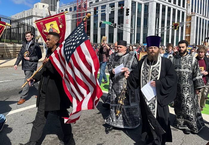 Православные разных юрисдикций приняли участие в "Марше за жизнь" в Атланте