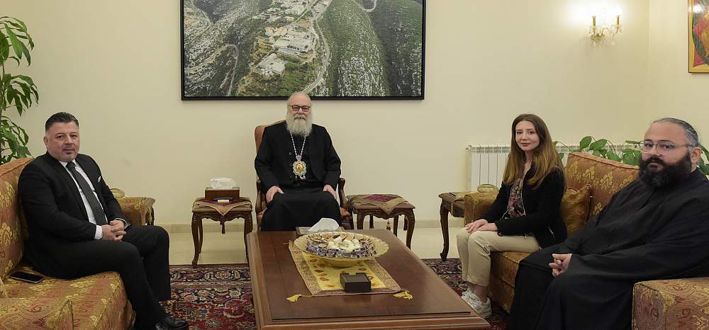 Патриарх Иоанн X принял делегацию из Антиохии