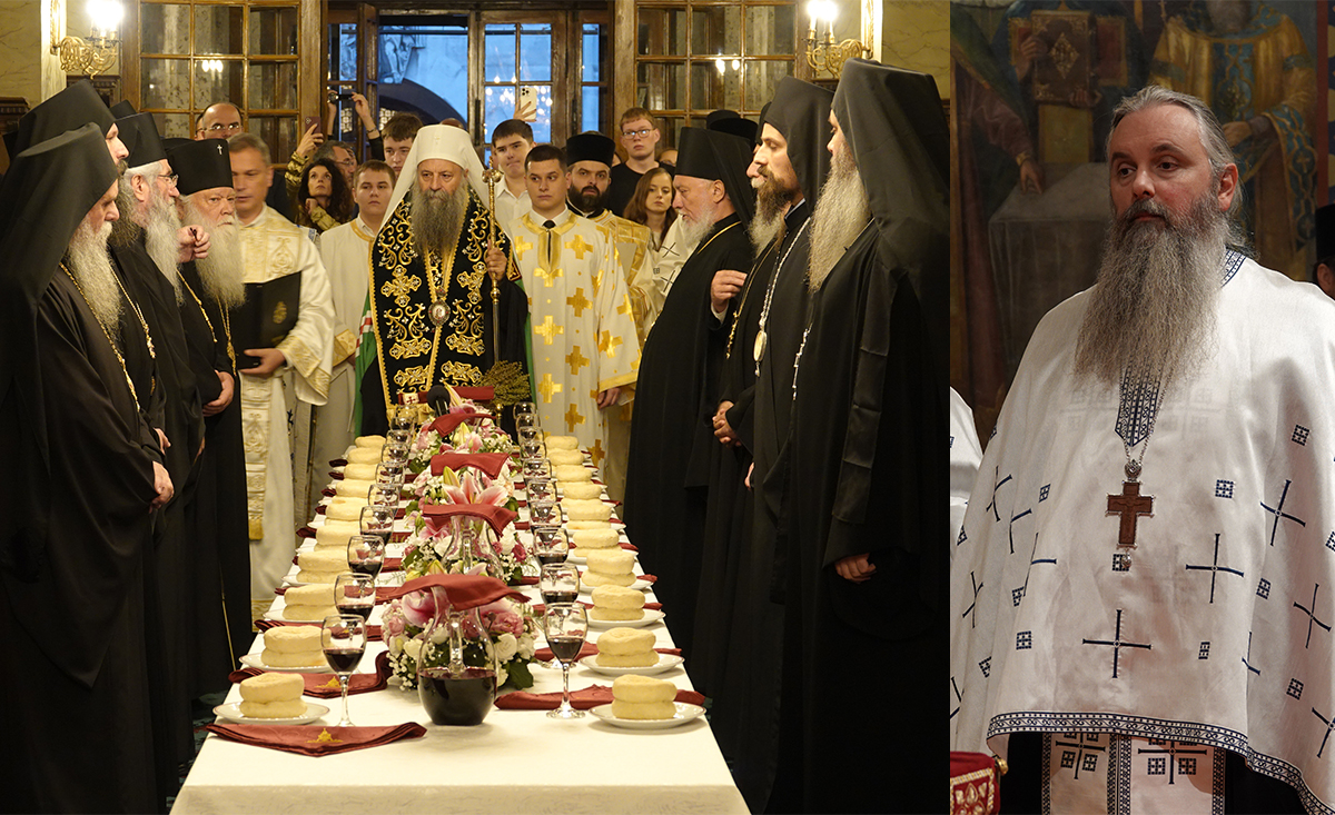 Рукоположение архимандрита Серафима во епископа Костайницкого, викария митрополита Среднезападной Америки.