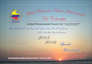 Iglesia Pentecostes Unida Internacional de Colombia Aguas Calientes La Libertad