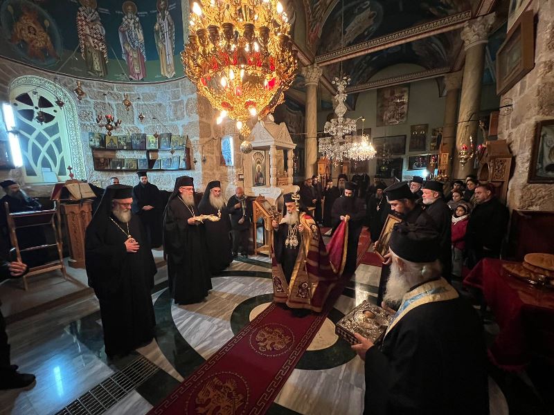 Праздник Святого Феодосия Киновиарха в Патриархате