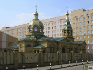 Iglesia de San Nicolás el Maravilloso en la Academia de las Fuerzas Aéreas de Zhukovsky y Gagarin. Zhukovsky y Gagarin