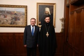 Митрополит Волоколамский Антоний встретился с новоназначенным послом России в Бангладеш