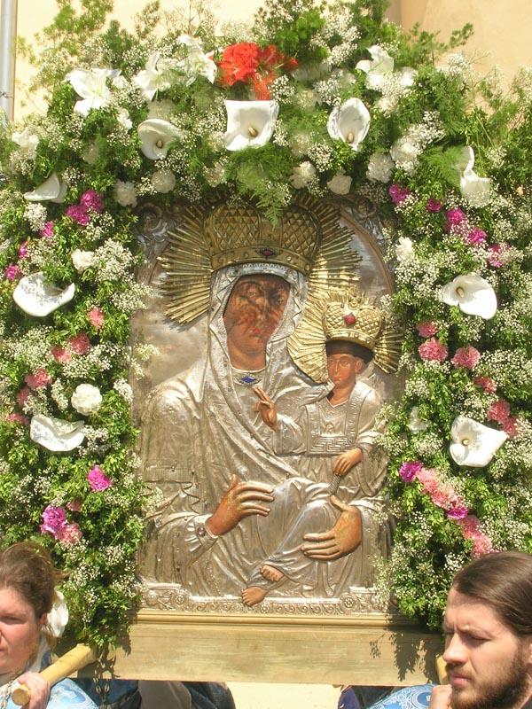 Межеричская икона Божьей Матери «Жизнеподательница»