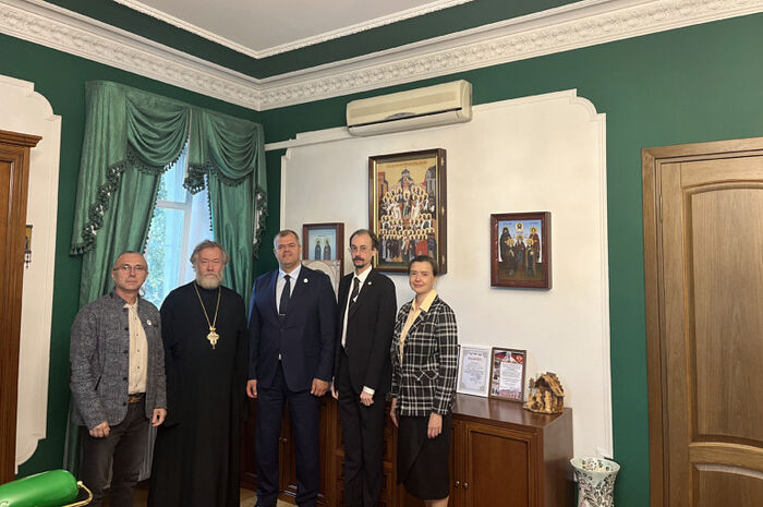 Председатель Синодального отдела по благотворительности встретился с президентом Всероссийского общества глухих