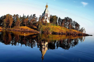 Old Believer chapel in the village of Nizhneirginskoye