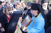 В Крещенский сочельник начальник Русской духовной миссии в Иерусалиме принял участие в Патриаршем богослужении на Иордане 