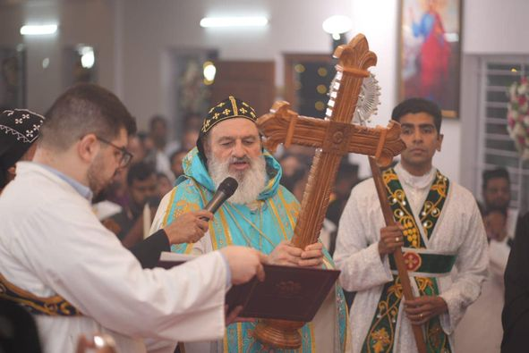 Освящение церкви Св. Фомы в Уайтфилде