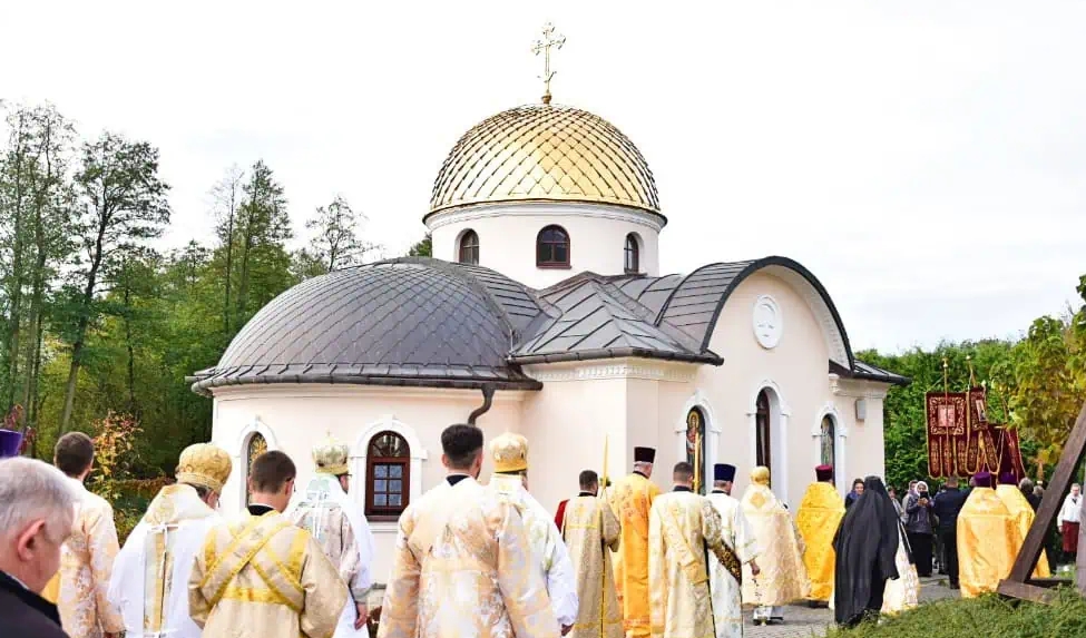Освящение церкви Св. Параскева в Турковицком монастыре 