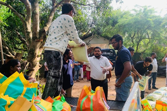 Синодальный миссионерский отдел помогает в организации гуманитарной помощи пострадавшим от циклона на Шри-Ланке