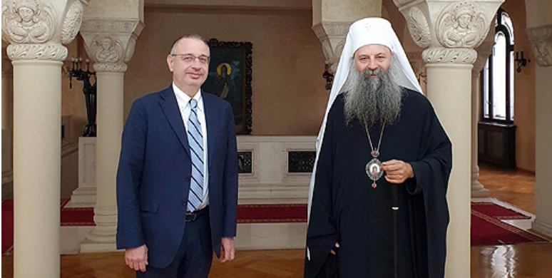 Патриарх поздравил членов еврейской общины Сербии с праздником