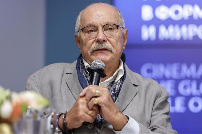 Святейший Патриарх Кирилл поздравил Никиту Сергеевича Михалкова с 80-летием