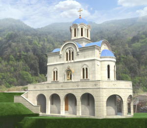 Монастырь Кутлумуш. Церковь Благовещения Пресвятой Богородицы