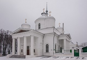 The Cathedral of the Life-Giving Trinity in the St. John the Baptist monastery in Mezhdunarodnoe Monastery