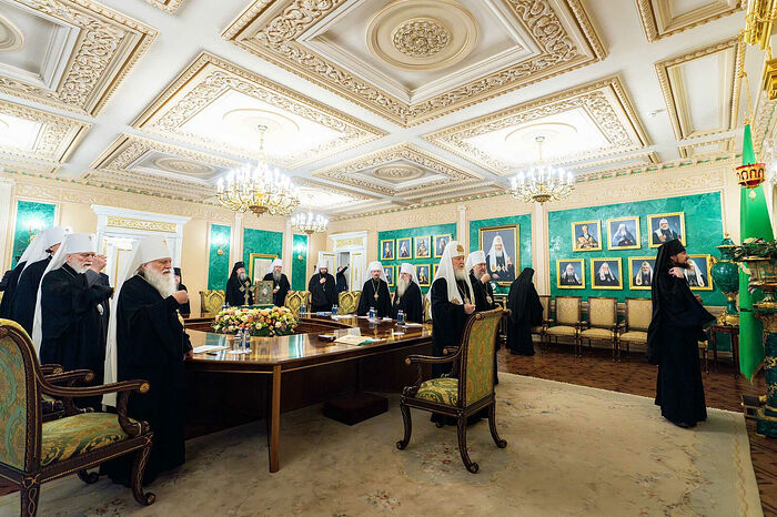 В Москве состоялось очередное заседание Священного Синода