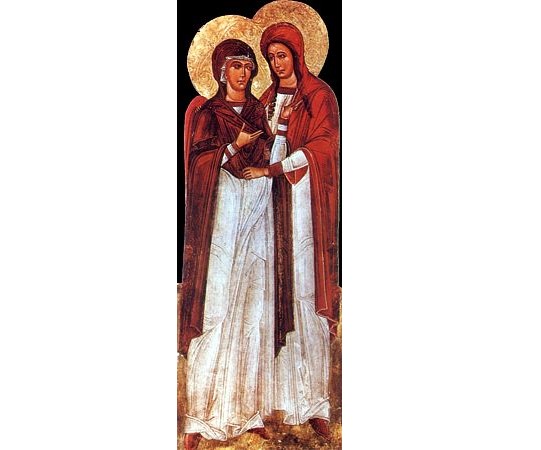 Богородица и святая Мария Магдалина