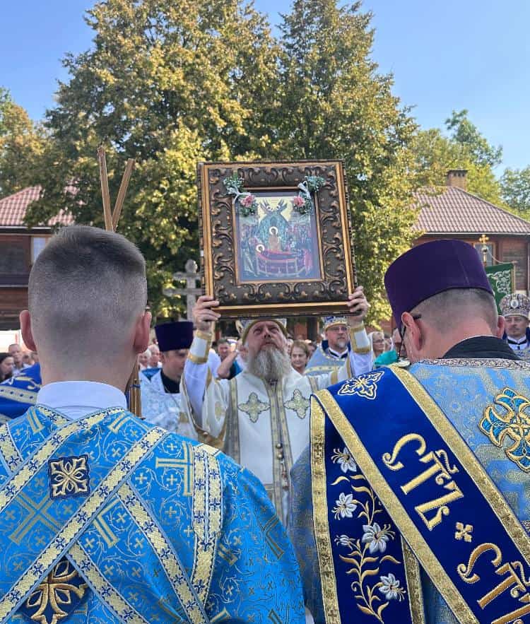 Освящение церкви в Боцках