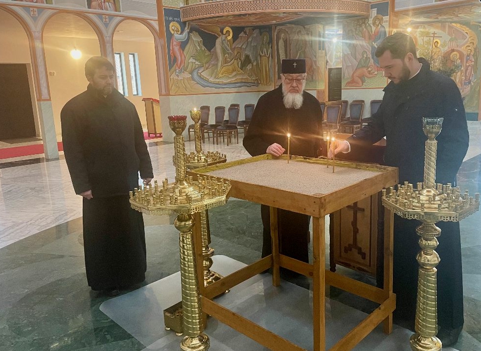 Митрополит Савва посетил храм Святой Софии