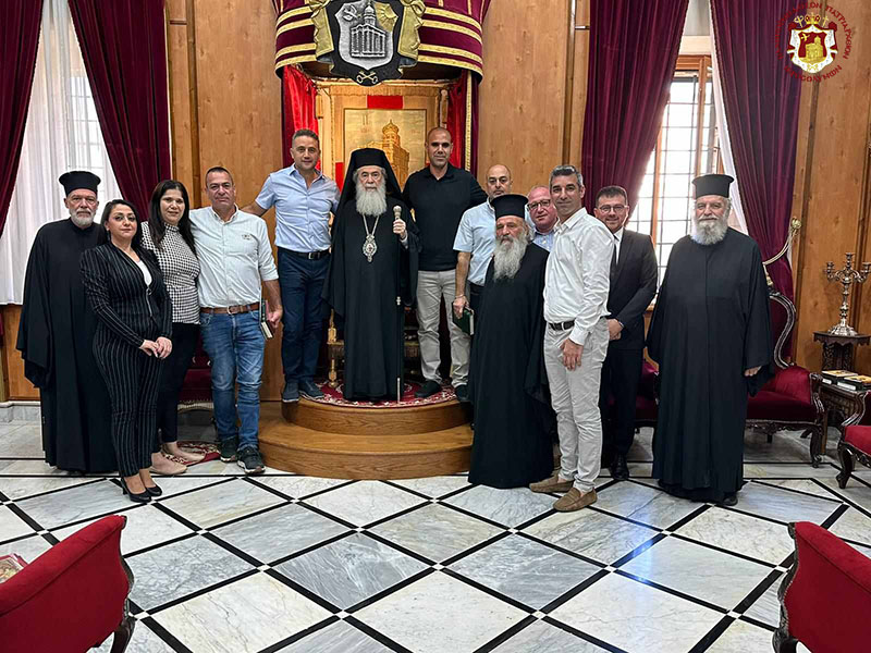 ПРИХОДСКАЯ АССОЦИАЦИЯ (ДЖАМАЙЕ) ОБЩИНЫ ИОППИИ ПОСЕЩАЕТ ПАТРИАРХАТ