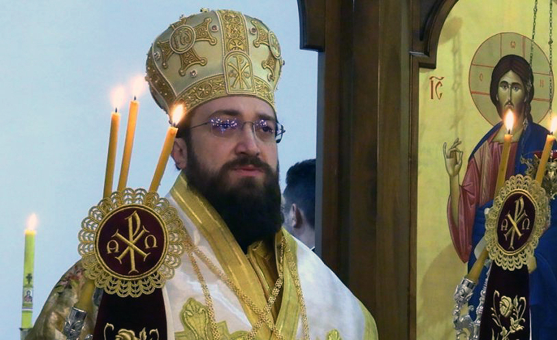 Интронизация епископа Лондонского и британско-ирландского г-на. Нектария