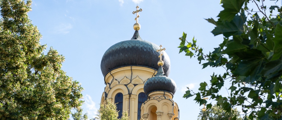 Праздник Пятидесятницы в соборе Святой Марии Магдалины