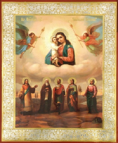 Звонарская икона Божьей Матери «Взыскание погибших» 